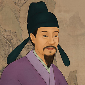 王维头像