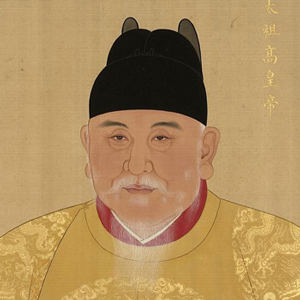 朱元璋的头像